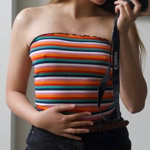Candy Colored Tube Top